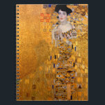 Gustav Klimt "Adele" Portrait Vintage Notebook<br><div class="desc">This popular Klimt painting is entitled "Adele Bloch-Bauer's Portrait" and was painted in 1907. Gustav Klimt (July 14, 1862 – February 6, 1918) was an Austrian symbolist painter and one of the most prominent members of the Vienna Secession movement. Klimt is noted for his paintings, murals, sketches, and other objets...</div>