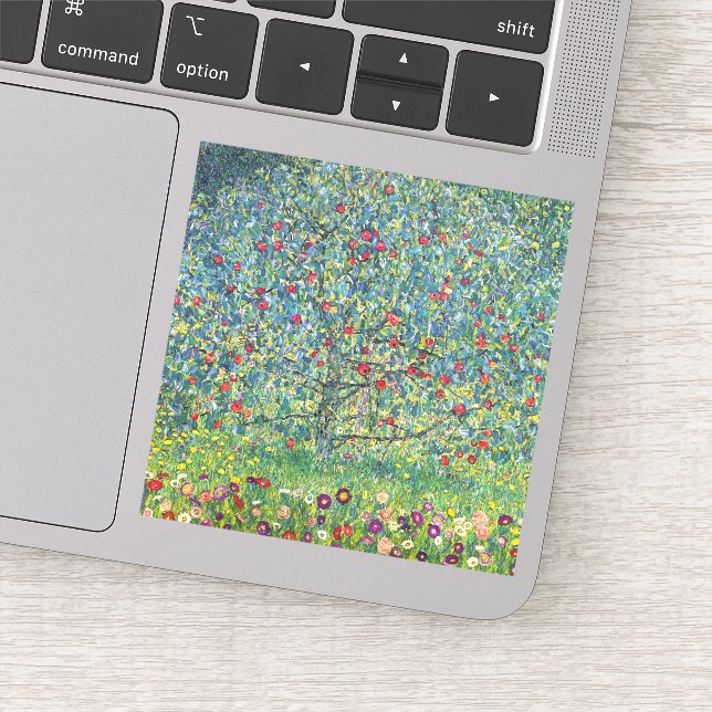 Gustav Klimt - Apple Tree (Detail)