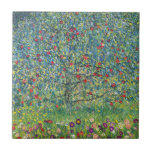 Gustav Klimt - Apple Tree Ceramic Tile<br><div class="desc">Apple Tree I - Gustav Klimt,  Oil on Canvas,  1907</div>