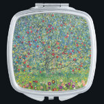 Gustav Klimt - Apple Tree Compact Mirror<br><div class="desc">Apple Tree I - Gustav Klimt,  Oil on Canvas,  1907</div>