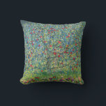 Gustav Klimt - Apple Tree Cushion<br><div class="desc">Apple Tree I - Gustav Klimt,  Oil on Canvas,  1907</div>