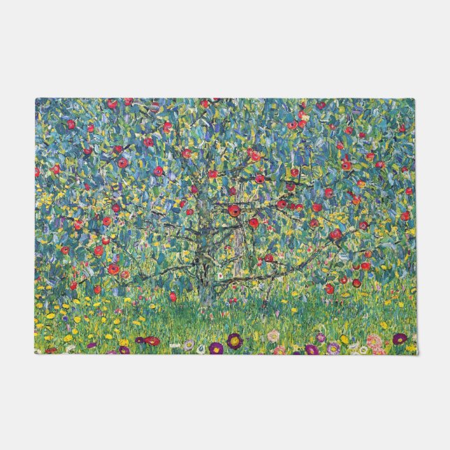 Gustav Klimt - Apple Tree Doormat (Front)