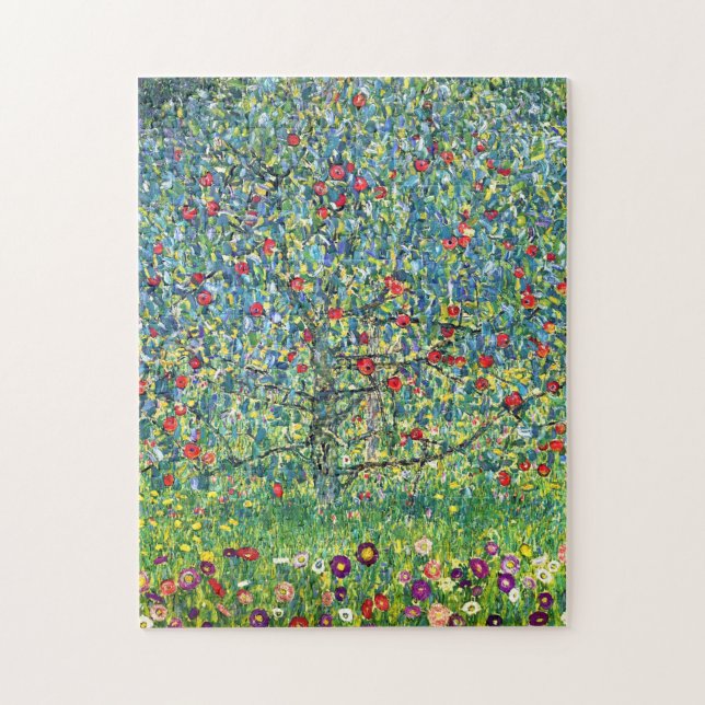 Gustav Klimt: Apple Tree Jigsaw Puzzle (Vertical)