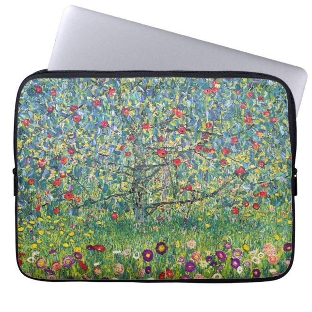 Gustav Klimt - Apple Tree Laptop Sleeve (Front)