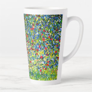 Gustav Klimt Apple Tree Latte Mug