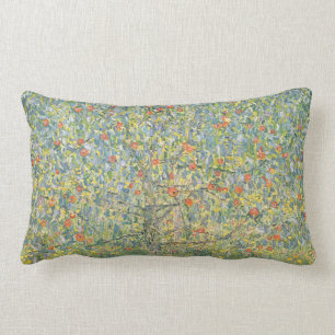 Gustav Klimt Apple Tree Lumbar Cushion