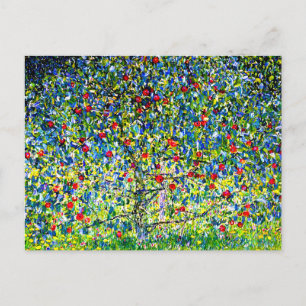 Gustav Klimt Apple Tree Postcard