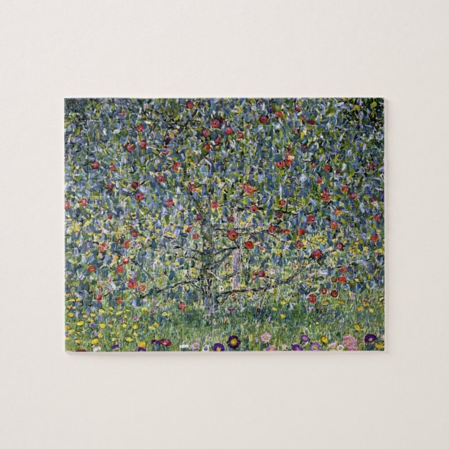 Gustav Klimt Apple Tree Puzzle (Horizontal)