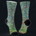 Gustav Klimt - Apple Tree Socks<br><div class="desc">Apple Tree I - Gustav Klimt,  Oil on Canvas,  1907</div>