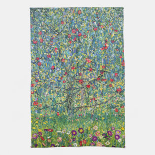 Gustav Klimt - Apple Tree Tea Towel