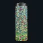 Gustav Klimt - Apple Tree Thermal Tumbler<br><div class="desc">Apple Tree I - Gustav Klimt,  Oil on Canvas,  1907</div>