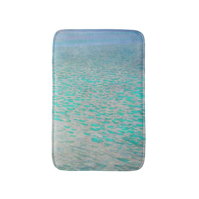 Gustav Klimt - Attersee Bath Mat (Front Vertical)