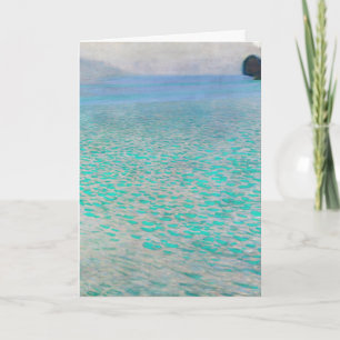 Gustav Klimt - Attersee Card