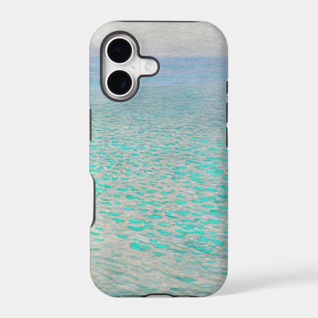 Gustav Klimt Attersee - Fine Art iPhone Case (Back)