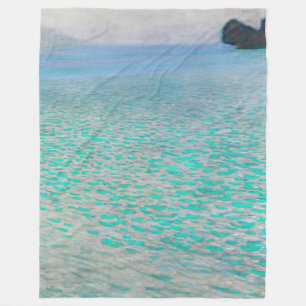 Gustav Klimt - Attersee Fleece Blanket
