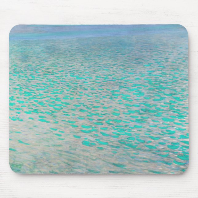 Gustav Klimt - Attersee Mouse Pad (Front)