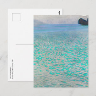 Gustav Klimt - Attersee Postcard