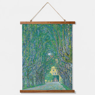 Gustav Klimt: Avenue of Schloss Kammer Park Hanging Tapestry