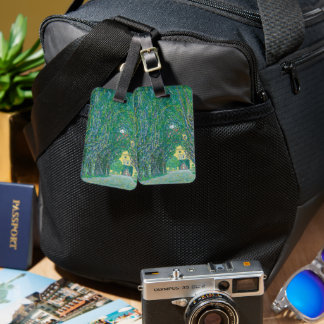 Gustav Klimt: Avenue of Schloss Kammer Park Luggage Tag