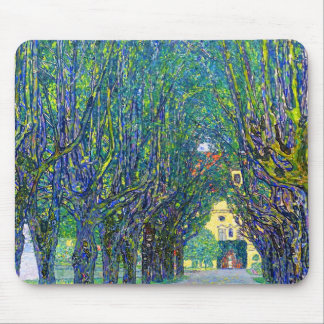 Gustav Klimt Avenue of Schloss Kammer Park Mouse Pad