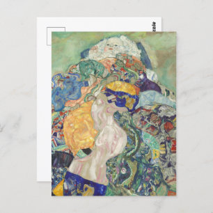 Gustav Klimt - Baby (Cradle) Fine Art Postcard