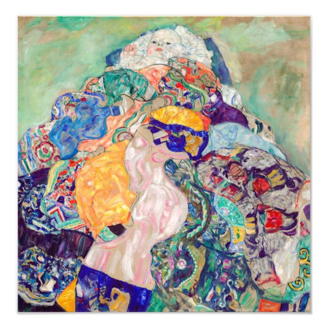 Gustav Klimt - Baby / Cradle Photo Print (Front)