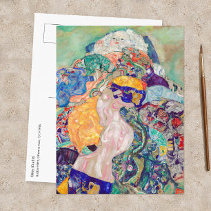 Gustav Klimt - Baby / Cradle Postcard
