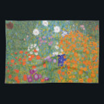 Gustav Klimt // Bauerngarten // Farm Garden Tea Towel<br><div class="desc">Gustav Klimt // Bauerngarten // Farm Garden</div>
