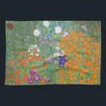Gustav Klimt // Bauerngarten // Farm Garden Tea Towel<br><div class="desc">Gustav Klimt // Bauerngarten // Farm Garden</div>