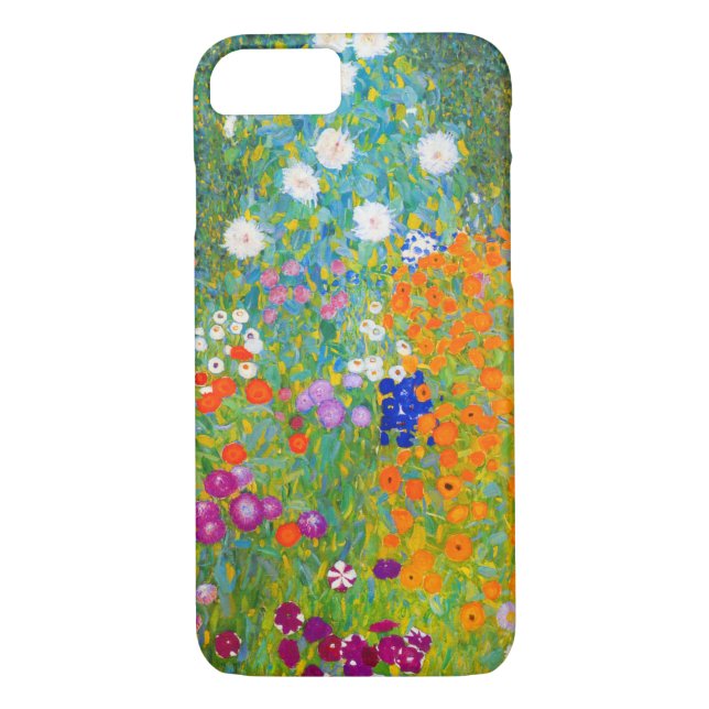 Gustav Klimt Bauerngarten Flower Garden Fine Art Case-Mate iPhone Case (Back)