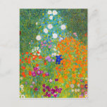 Gustav Klimt Bauerngarten Flower Garden Fine Art Postcard<br><div class="desc">Gustav Klimt Bauerngarten Flower Garden Fine Art Postcard</div>