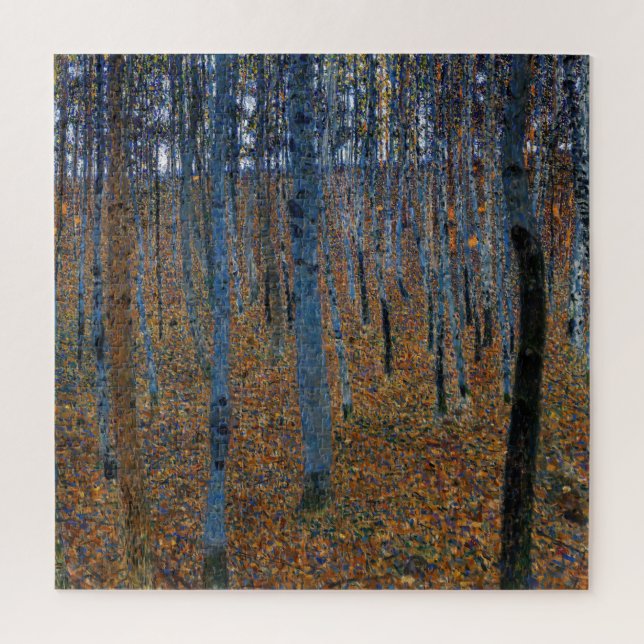 Gustav Klimt - Beech Grove I Jigsaw Puzzle (Vertical)