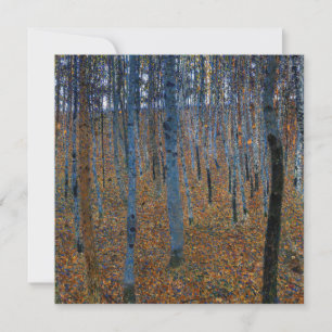 Gustav Klimt - Beech Grove I Thank You Card