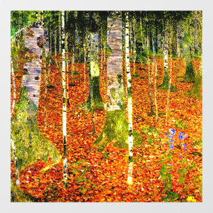 Gustav Klimt Birch Trees