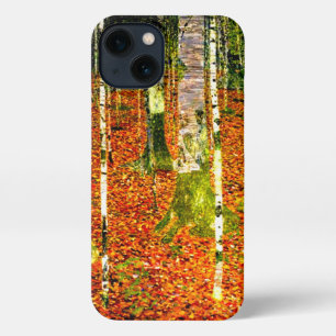 Gustav Klimt Birch Trees iPhone 13 Case