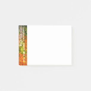 Gustav Klimt Birch Trees Post-it Notes