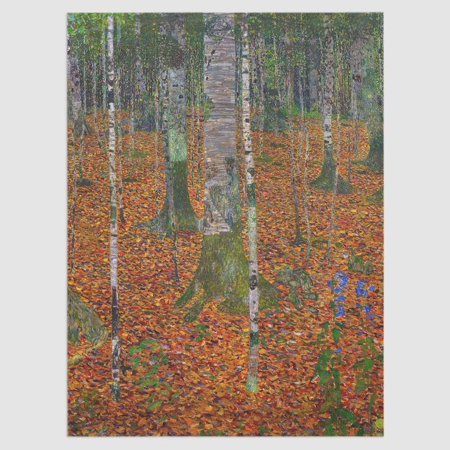 Gustav Klimt - Birch Wood Tissue Paper (Creator Uploaded)