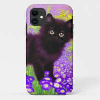 Gustav Klimt Black Kitten