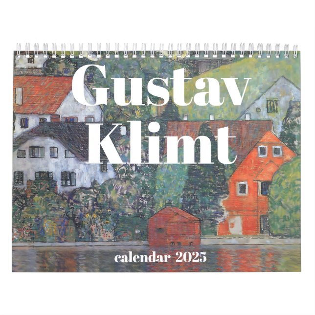 Gustav Klimt Calendar 2025 Art Collection  (Cover)