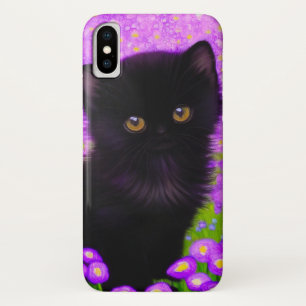 Gustav Klimt Cat iPhone X Case