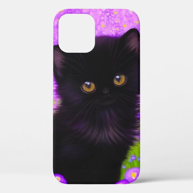 Gustav Klimt Cat Case-Mate iPhone Case (Back)