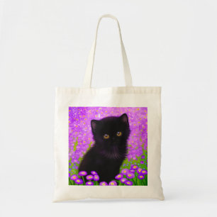 Gustav Klimt Cat Tote Bag