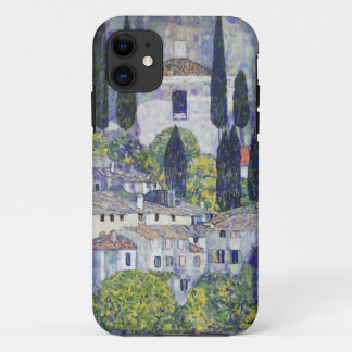 Gustav Klimt Church at Cassone sul Garda iPhone 11 Case