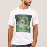 Gustav Klimt - Church in Cassone T-Shirt<br><div class="desc">Church in Cassone / Landscape with Cypresses - Gustav Klimt,  Oil on Canvas,  1913</div>