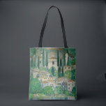 Gustav Klimt - Church in Cassone Tote Bag<br><div class="desc">Church in Cassone / Landscape with Cypresses - Gustav Klimt,  Oil on Canvas,  1913</div>