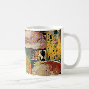 Gustav Klimt , Collage Coffee Mug