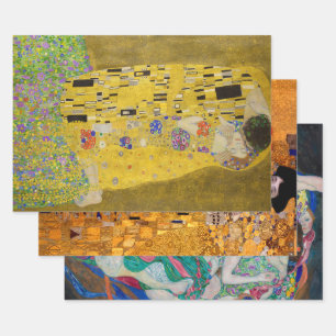 Gustav Klimt Collection, Decoupage Wrapping Paper Sheet