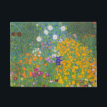 Gustav Klimt Cottage Garden Doormat<br><div class="desc">Gustav Klimt Cottage Garden</div>