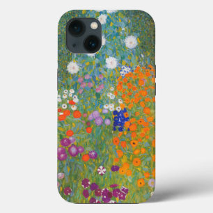 Gustav Klimt Cottage Garden Flower Bauergarten iPhone 13 Case