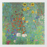 Gustav Klimt - Country Garden with Sunflowers<br><div class="desc">Country Garden with Sunflowers / Farm Garden with Sunflowers - Gustav Klimt in 1905-1906</div>